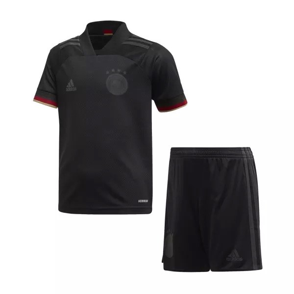 Camiseta Alemania Segunda Equipación Niño 2021 Negro